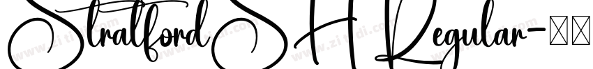 StratfordSH Regular字体转换